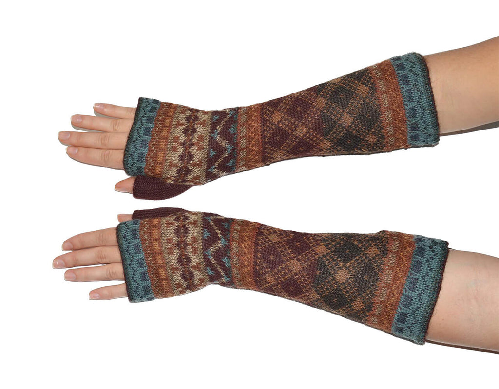 Fingerlose Alpaka-Handschuhe Für Frauen Von Rowan
