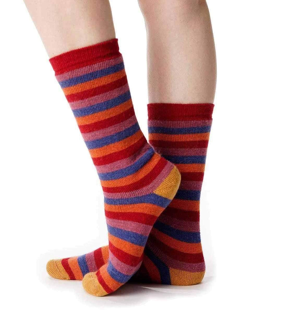 Invisible World Womens Accessories Striper Socks